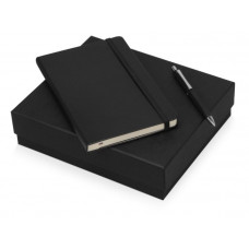Подарочный набор Moleskine Hemingway с блокнотом А5 и ручкой, черный-114_2110022