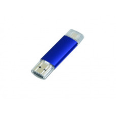 Флешка с Micro USB, 64Гб, Синий, USB2.0-114_1990132