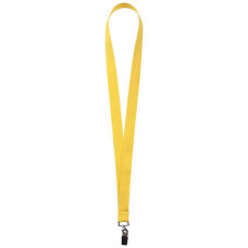 Лента для бейджа Neckband, желтая-114_1980164