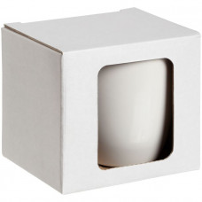 Коробка для кружки Window, белая-114_5500347