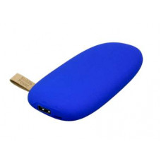 Маленькое универсальное зарядное устройство power bank в форме камня, синий ( 2200MAH )-114_2150775