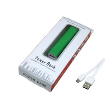 Универсальное зарядное устройство power bank. зеленый 2200 mah-114_1750148