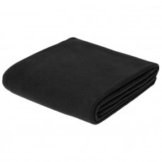 Флисовый плед Warm-Peace, 100х140 см, чёрный-114_4240291