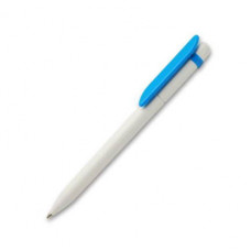 Ручка шариковая Grant Arrow Classic, цвет белый/голубой-114_2310733