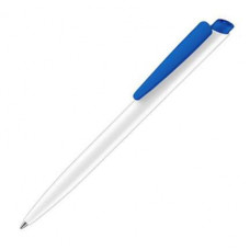 Ручка шариковая Senator, модель Dart Polished Basic (2959), цвет голубой / белый-114_2540542