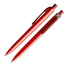 Ручка шариковая Prodir, модель DS8 PPP, цвет красный-114_2311434
