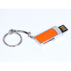 Флешка прямоугольной формы. 64 Гб. Цвет оранжевый, USB2.0-114_1990260
