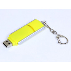 Флешка промо прямоугольной формы. 64 Гб. Желтый, USB2.0-114_1990379
