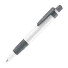 Ручка шариковая Senator, модель Big Pen Polished Basic (2994), цвет серый / белый-114_2540441