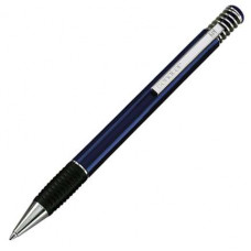 Ручка шариковая Senator, модель Soft-Spring Polished (2067), цвет синий-114_2540718