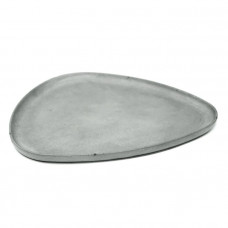 Декоративная тарелка для подачи Ellipse. Бетон-114_5040083
