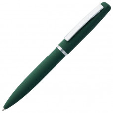 Ручка шариковая Bolt с покрытием SOFT TOUCH, зелёная-114_2330569