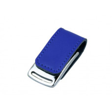 Флешка с кожаным корпусом эргономичный дизайн 8 Гб.Синий, USB2.0-114_1930749