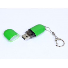 Флешка промо каплевидной формы. 32 Гб. Зеленый, USB3.0-114_1970632