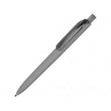 Ручка шариковая Prodir, модель DS8 PRR с покрытием SOFT TOUCH, цвет серый-114_2560082