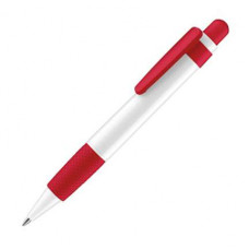 Ручка шариковая Senator, модель Big Pen Polished Basic (2994), цвет красный / белый-114_2540440