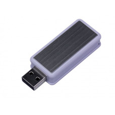 Флешка 128 Гб. промо прямоугольной формы, выдвижной механизм. белый, USB3.0-114_2070102