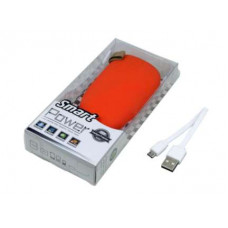 Маленькое универсальное зарядное устройство power bank в форме камня, оранжевый ( 2200MAH )-114_2150776