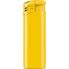 Пьезозажигалка многоразовая серия Color/Color Cap Е-100, жёлтая-114_3610035