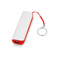 Портативное зарядное устройство 'Basis', 2000 mAh, цвет белый с красным-114_2150563