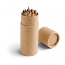 Набор цветных карандашей CYLINDER (Бежевый/крафт)-114_2340151
