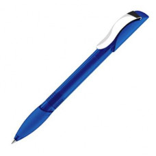 Ручка шариковая Senator, модель Hattrix Clear SG MC (2419), цвет синий-114_2540569
