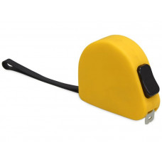 Рулетка 3м Meter, софт-тач, желтый-114_4220539