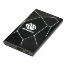 Портативное беспроводное зарядное устройство Geo Wireless, 5000 mAh, черный-114_2150696