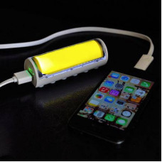 Универсальное зарядное устройство 'Flash' (2600mAh) с подсветкой логотипа-114_2150024