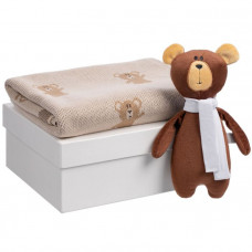 Набор детский с мишками Beastie Toys, бежевый-114_6440047