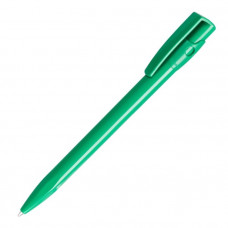 Ручка шариковая KIKI SOLID, пластиковая, цвет зелёный-114_2312433