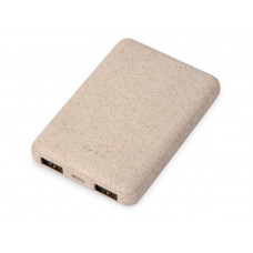 Портативное зарядное устройство «Wheatty» из пшеничной соломы, 5000 mAh-114_2150978