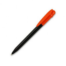 Ручка шариковая Grant Arrow Bicolor, цвет черный/оранжевый-114_2310751