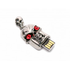 Флешка в виде черепа, 8 Гб. Серебряный, USB2.0-114_1930874