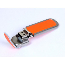 Флешка с кожаным чехлом 128 Гб.Оранжевый, USB3.0-114_2070133