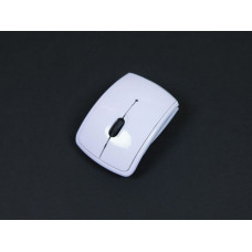 Беспроводная USB мышь  в прозрачной коробочке, белый-114_2100310
