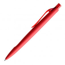 Ручка шариковая Prodir, модель DS6 PRR, 'SOFT TOUCH', цвет красный-114_2560039