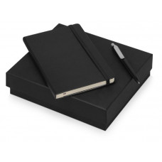 Подарочный набор Moleskine Picasso с блокнотом А5 и ручкой, черный-114_2110027