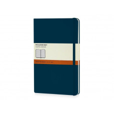 Записная книжка Classic, формат A5 (блок в линейку), цвет голубой сапфир-114_1180514