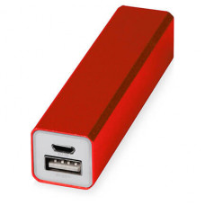 Портативное зарядное устройство 'Брадуэлл', 2200 mAh, цвет красный-114_2150120