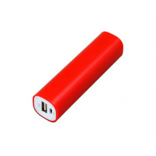 Универсальное зарядное устройство power bank, цвет красный - 2600 Mah-114_1750154