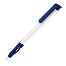 Ручка шариковая Senator, модель Super Hit Polished Basic SG (2956), цвет тёмно-синий / белый-114_2540793