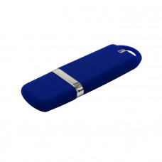 Флешка 'Shape' с покрытием Софт Тач 16 Гб - Синий. USB 2.0-114_1941658