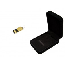 Флешка с мини чипом, минимальный размер корпуса , 8 Гб.Золотой, USB2.0. Цена  указана без стоимости упаковки.-114_1930649