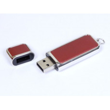 Кожаная флешка 64 Гб.Коричневый, USB2.0-114_1990349