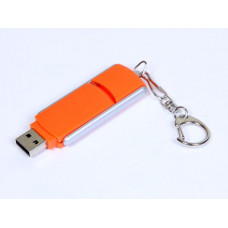 Флешка промо прямоугольной формы. 128 Гб. Оранжевый, USB3.0-114_2070152