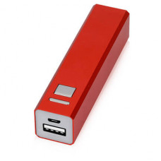 Портативное зарядное устройство 'Спейс', 3000 mAh, цвет красный-114_2150136