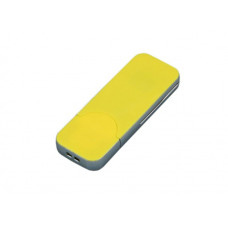 USB-Flash накопитель (флешка) в стиле I-phone, модель I-phone_style, прямоугольной формы, объем памяти 32 Gb, цвет жёлтый-114_1970340