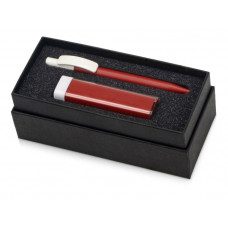 Набор White top: ручка и зарядное устройство 2200 mAh, цвет красный-114_1770715