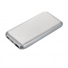 Внешний аккумулятор Carbon PB, 10000 mah, серебро-114_2150961